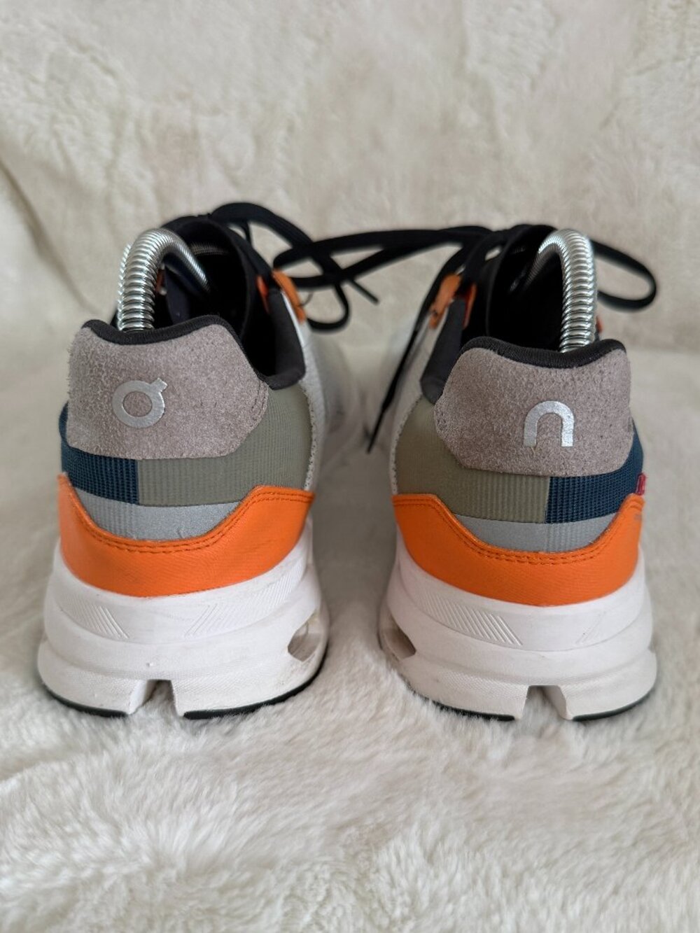 ON CLOUD Women's Cloudrift Breathable Walking Ivory/Storm Sneaker Size: 9.5 - Picture 7 of 15